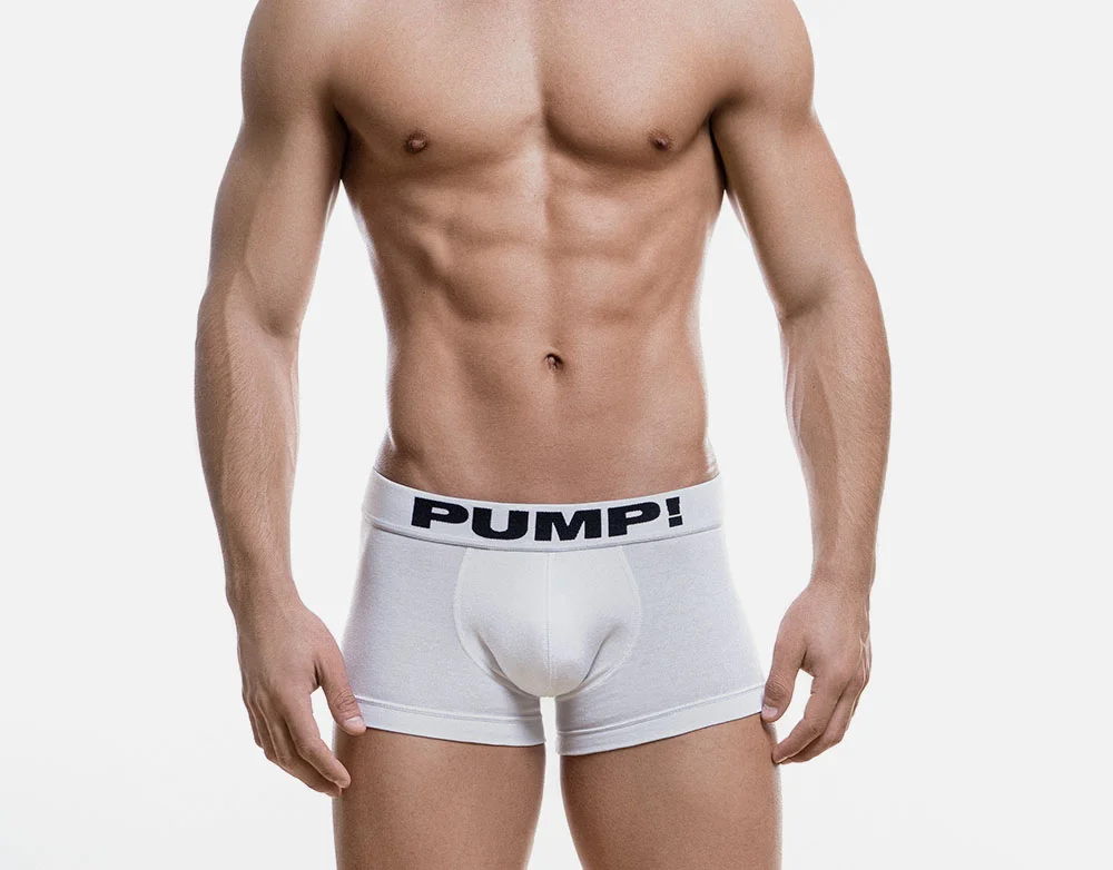 White Classic Boxer | PUMP! Underwear | 1