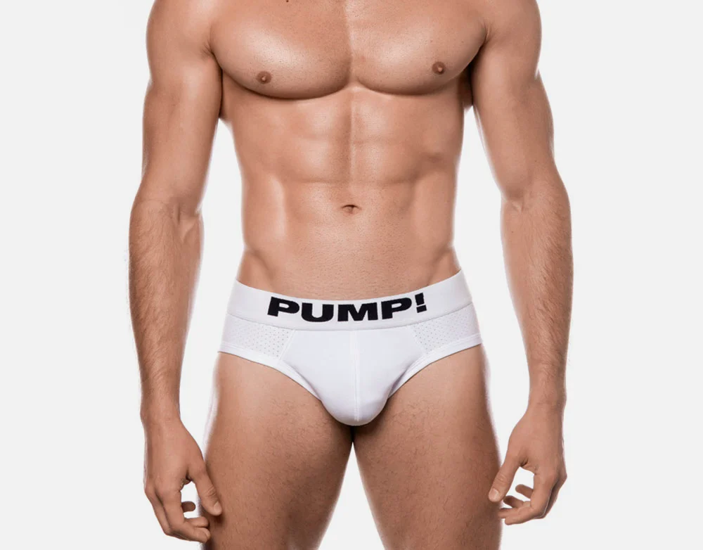 White Classic Brief | PUMP! Underwear | 1