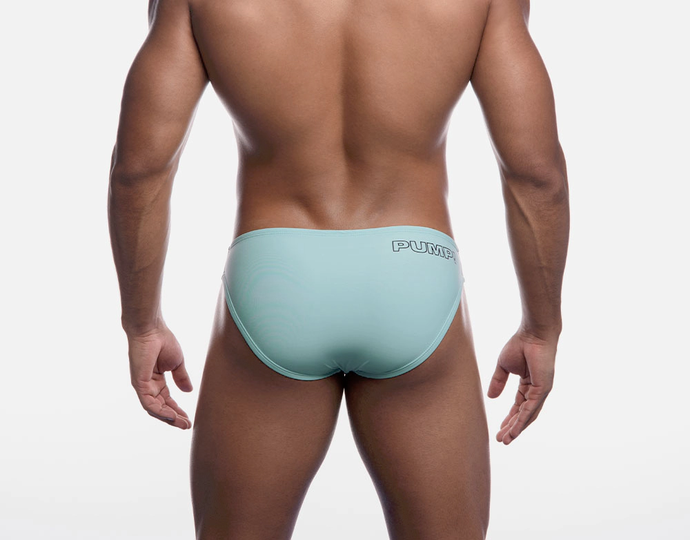 Retro Teal Water Cheeky | PUMP! Underwear | 7
