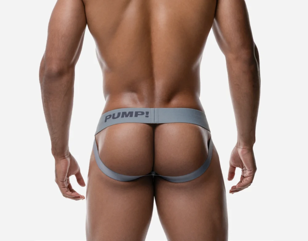 Gray Classic Jockstrap - Image 3