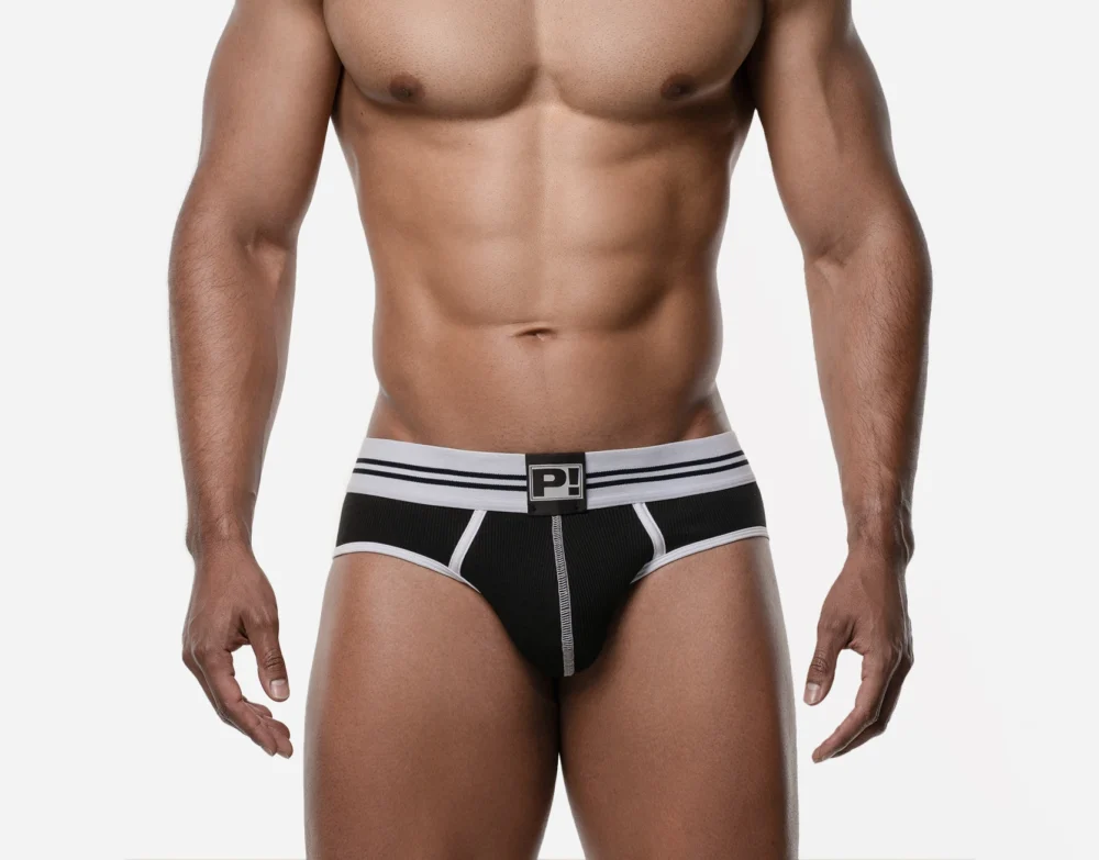 Round2 Black Backless Brief