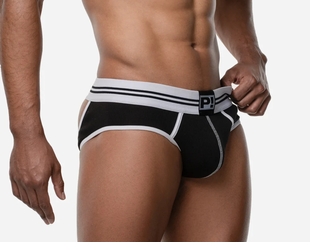 Round2 Black Backless Brief - Image 4