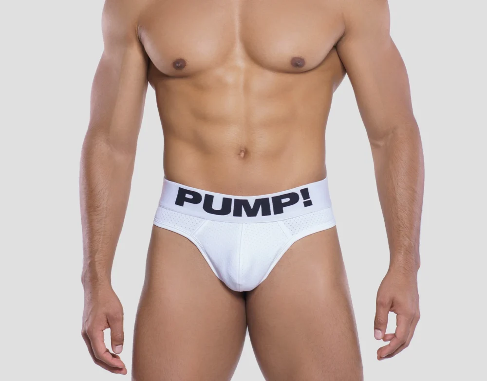 White Classic Thong