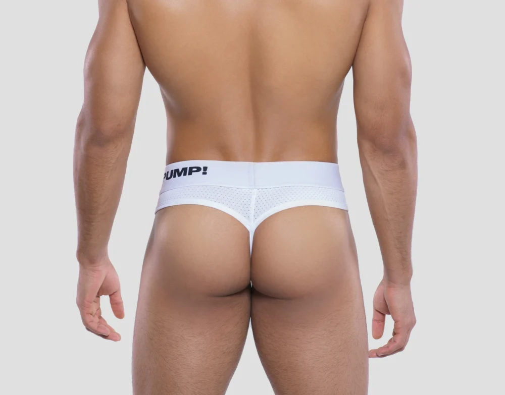 White Classic Thong - Image 2